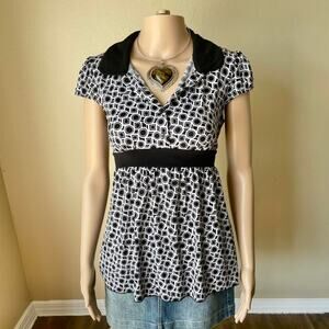 Early 2000s short sleeve babydoll